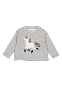 Fred´s World by GREEN COTTON Bluza &quot;Hello unicorn&quot; w kolorze szarym ze sklepu Limango Polska w kategorii Bluzy dziewczęce - zdjęcie 178859324