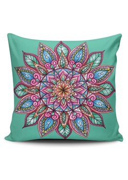 ABERTO DESIGN Poduszka w kolorze turkusowo-jasnoróżowym ze sklepu Limango Polska w kategorii Poduszki dekoracyjne - zdjęcie 178859362