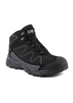 Wysokie buty męskie trekkingowe DK Aqua SoftShell 2147, czarne ze sklepu ulubioneobuwie w kategorii Buty trekkingowe męskie - zdjęcie 178875070