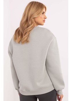 Bluza damska oversize CLM-BL-1283.19X, Kolor jasny szary, Rozmiar S, Calimera ze sklepu Primodo w kategorii Bluzy damskie - zdjęcie 178878874
