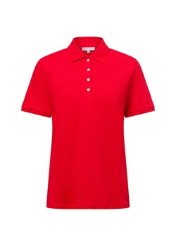 Marie Lund Damska koszulka polo Kobiety Bawełna czerwony jednolity ze sklepu vangraaf w kategorii Bluzki damskie - zdjęcie 178899461