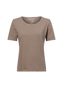 Franco Callegari Koszulka damska Kobiety Bawełna mocca w paski ze sklepu vangraaf w kategorii Bluzki damskie - zdjęcie 178899472