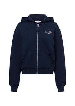 Tommy Hilfiger Damska kurtka z kapturem Kobiety Bawełna granatowy jednolity ze sklepu vangraaf w kategorii Bluzy damskie - zdjęcie 178899494