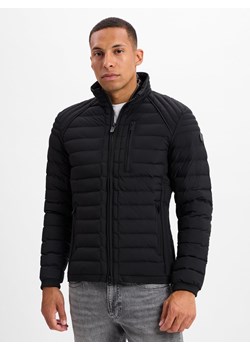 Wellensteyn Męska kurtka funkcyjna Mężczyźni Sztuczne włókno czarny jednolity ze sklepu vangraaf w kategorii Bluzy męskie - zdjęcie 178899541