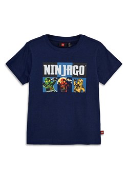 LEGO Koszulka w kolorze granatowym ze wzorem ze sklepu Limango Polska w kategorii T-shirty chłopięce - zdjęcie 178900310
