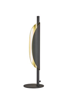FISCHER &amp; HONSEL Lampa stołowa LED &quot;Skal&quot; w kolorze złoto-czarnym - wys. 51 cm ze sklepu Limango Polska w kategorii Lampy stołowe - zdjęcie 178900364