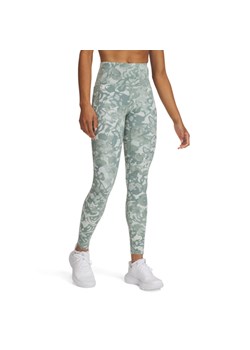 Damskie legginsy treningowe Under Armour Motion Print Legging - zielone ze sklepu Sportstylestory.com w kategorii Spodnie damskie - zdjęcie 178911842