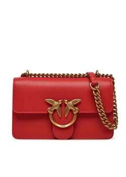 PINKO Torebka Love One Mini Dc PE 25 PCPL 00074 A0F1 Czerwony ze sklepu MODIVO w kategorii Kopertówki - zdjęcie 178913343