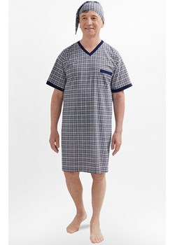 Koszula nocna z szlafmycą Sylwester I 502 05, Kolor multicolour, Rozmiar 3XL, MARTEL ze sklepu Primodo w kategorii Piżamy męskie - zdjęcie 178914744