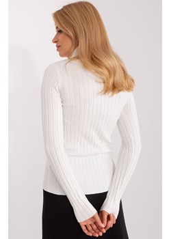 Sweter z golfem ecru PM-SW-1087.09, Kolor ecru, Rozmiar S/M, P-M - id: 196496 - marki P-m - 178915782 Sweter z golfem ecru PM-SW-1087.09, Kolor ecru, Rozmiar S/M, P-M ze sklepu Intymna w kategorii Swetry damskie - zdjęcie 178915782