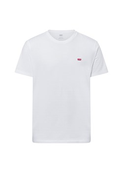 Levi's T-shirt męski Mężczyźni Dżersej biały jednolity ze sklepu vangraaf w kategorii T-shirty męskie - zdjęcie 178918374