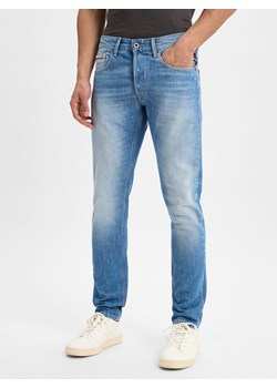 Replay Jeansy Slim Fit - Willbi Mężczyźni Bawełna bielony jednolity ze sklepu vangraaf w kategorii Jeansy męskie - zdjęcie 178918392