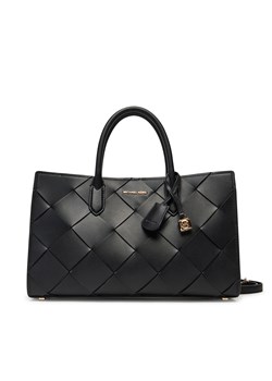 Torebka MICHAEL Michael Kors Scarlett 30S5GETS2L Czarny ze sklepu eobuwie.pl w kategorii Torby Shopper bag - zdjęcie 178927714