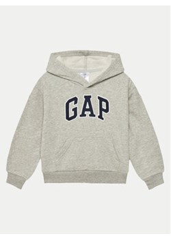 Gap Bluza 744326-00 Szary Regular Fit ze sklepu MODIVO w kategorii Bluzy chłopięce - zdjęcie 178927980