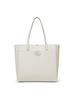 LAUREN RALPH LAUREN Torebka 431960183003 Biały ze sklepu MODIVO w kategorii Torby Shopper bag - zdjęcie 178928360