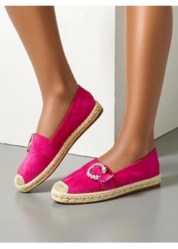 Royalfashion Damskie espadryle z ozdobą cyrkonii Azubbe ze sklepu royalfashion.pl w kategorii Espadryle damskie - zdjęcie 178928691