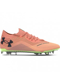 Męskie buty piłkarskie korki lanki Under Armour UA Shadow Elite 2 FG - pomarańczowe ze sklepu Sportstylestory.com w kategorii Buty sportowe męskie - zdjęcie 178929712