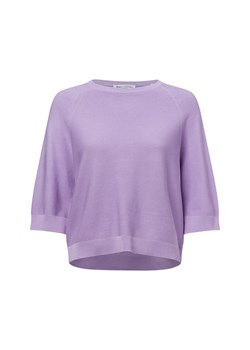 Marc O'Polo Denim Sweter damski z dzianiny Kobiety Bawełna bzowy jednolity ze sklepu vangraaf w kategorii Swetry damskie - zdjęcie 178936730