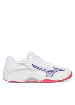 Mizuno Buty halowe Lightning Star Z7 Jr. V1GD2303 Biały ze sklepu MODIVO w kategorii Buty sportowe dziecięce - zdjęcie 178937551