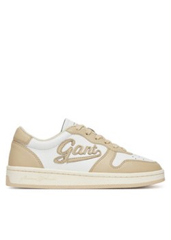 Gant Sneakersy 30531900 Beżowy ze sklepu MODIVO w kategorii Buty sportowe damskie - zdjęcie 178937562