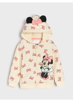 Sinsay - Bluza z kapturem Minnie Mouse - kremowy ze sklepu Sinsay w kategorii Bluzy dziewczęce - zdjęcie 178938212