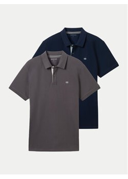 Tom Tailor Komplet 2 koszulek polo 1044879 Kolorowy Regular Fit ze sklepu MODIVO w kategorii T-shirty męskie - zdjęcie 178941243