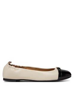Baleriny MICHAEL Michael Kors Mandy Flex Ballet 40S5MAFP2L Écru ze sklepu eobuwie.pl w kategorii Balerinki - zdjęcie 178944973