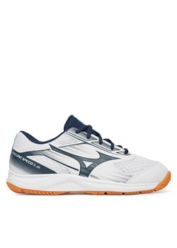 Buty halowe Mizuno Cyclone Speed ????5 JR V1GD251157 Biały ze sklepu eobuwie.pl w kategorii Buty sportowe dziecięce - zdjęcie 178944984