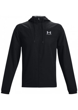 Męska kurtka treningowa Under Armour UA Sportstyle Windbreaker -czarna ze sklepu Sportstylestory.com w kategorii Kurtki męskie - zdjęcie 178945220