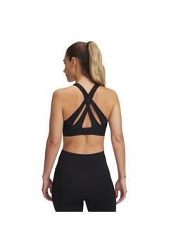 Biustonosz treningowy Under Armour Infinity High Strappy - czarny ze sklepu Sportstylestory.com w kategorii Biustonosze - zdjęcie 178945333