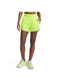 Damskie spodenki treningowe Under Armour UA Vanish 3in Short - zielone ze sklepu Sportstylestory.com w kategorii Szorty - zdjęcie 178945493
