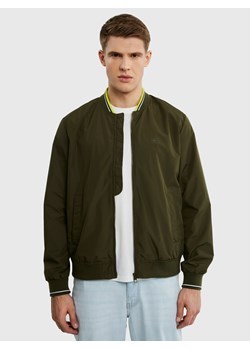 Kurtka męska typu bomber khaki Glabro 303 ze sklepu Big Star w kategorii Kurtki męskie - zdjęcie 178949624