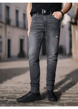 Sinsay - Jeansy skinny fit - szary ze sklepu Sinsay w kategorii Jeansy męskie - zdjęcie 178954781