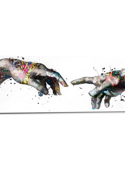 Orangewallz Druk artystyczny &quot;Funky Creation&quot; w ramce - 90 x 30 cm ze sklepu Limango Polska w kategorii Obrazy - zdjęcie 178955982