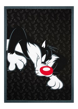 Trendy Kitchen by EXCÉLSA Ściereczka &quot;Looney Tunes Sylvester&quot; w kolorze czarnym do naczyń - 70 x 50 cm ze sklepu Limango Polska w kategorii Ścierki kuchenne - zdjęcie 178956112