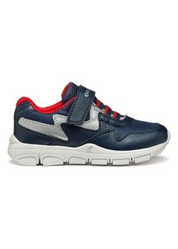 Geox Sneakersy &quot;New Torque&quot; w kolorze srebrno-granatowym ze sklepu Limango Polska w kategorii Buty sportowe dziecięce - zdjęcie 178976220