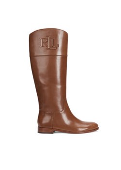 LAUREN RALPH LAUREN Oficerki 802937803001 Brązowy ze sklepu MODIVO w kategorii Kozaki damskie - zdjęcie 178977631