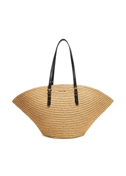 Torebka MICHAEL Michael Kors 30S5G9FT9W Beżowy ze sklepu eobuwie.pl w kategorii Torby Shopper bag - zdjęcie 178979714