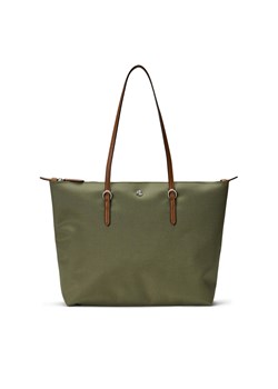 Torebka LAUREN RALPH LAUREN 431916737034 Zielony ze sklepu eobuwie.pl w kategorii Torby Shopper bag - zdjęcie 178979834