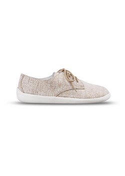 Skórzane pólbuty barefoot damskie Pollonus beżowe 5-1288-006 ze sklepu butyolivier w kategorii Trampki damskie - zdjęcie 178980951