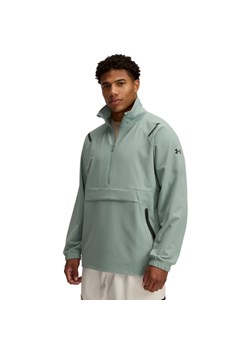 Męska bluza treningowa Under Armour UA Unstoppable Anorak - zielony ze sklepu Sportstylestory.com w kategorii Bluzy męskie - zdjęcie 178981220