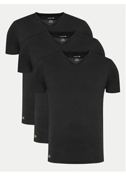 Lacoste Komplet 3 t-shirtów TH9008 Czarny Slim Fit ze sklepu MODIVO w kategorii T-shirty męskie - zdjęcie 178982692