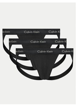 Calvin Klein Underwear Komplet 3 par slipów Jock Strap 000NB3363A Czarny ze sklepu MODIVO w kategorii Majtki męskie - zdjęcie 178987781