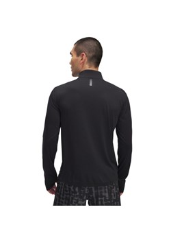 Męski longsleeve do biegania Under Armour UA Launch 1/4 ZIP - czarny ze sklepu Sportstylestory.com w kategorii T-shirty męskie - zdjęcie 178994274