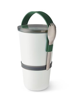 Black+Blum Pojemnik &quot;Lunch Pot&quot; w kolorze biało-oliwkowym - (W)19,5 x Ø 12 cm ze sklepu Limango Polska w kategorii Pojemniki kuchenne - zdjęcie 178994303