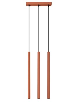 Czerwona elegancka lampa wisząca - M086 N3-M83 ze sklepu Edinos.pl w kategorii Lampy wiszące - zdjęcie 178996114