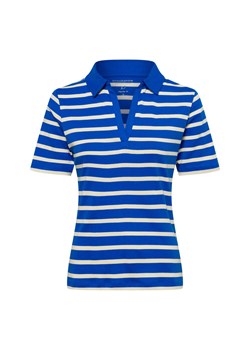 brookshire Damska koszulka polo Kobiety Bawełna niebieski w paski ze sklepu vangraaf w kategorii Bluzki damskie - zdjęcie 178999494