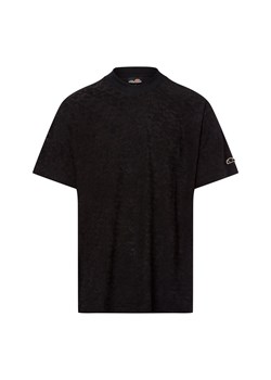 ellesse Koszulka męska - Apricale Mężczyźni Bawełna czarny wypukły wzór tkaniny ze sklepu vangraaf w kategorii T-shirty męskie - zdjęcie 178999542