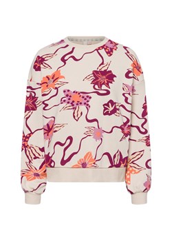 Ragwear Bluza damska - Wuss Kobiety beżowy wzorzysty ze sklepu vangraaf w kategorii Bluzy damskie - zdjęcie 178999553