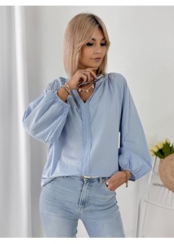 bluzka elyra błękitna one size ze sklepu UBRA w kategorii Bluzki damskie - zdjęcie 179002132